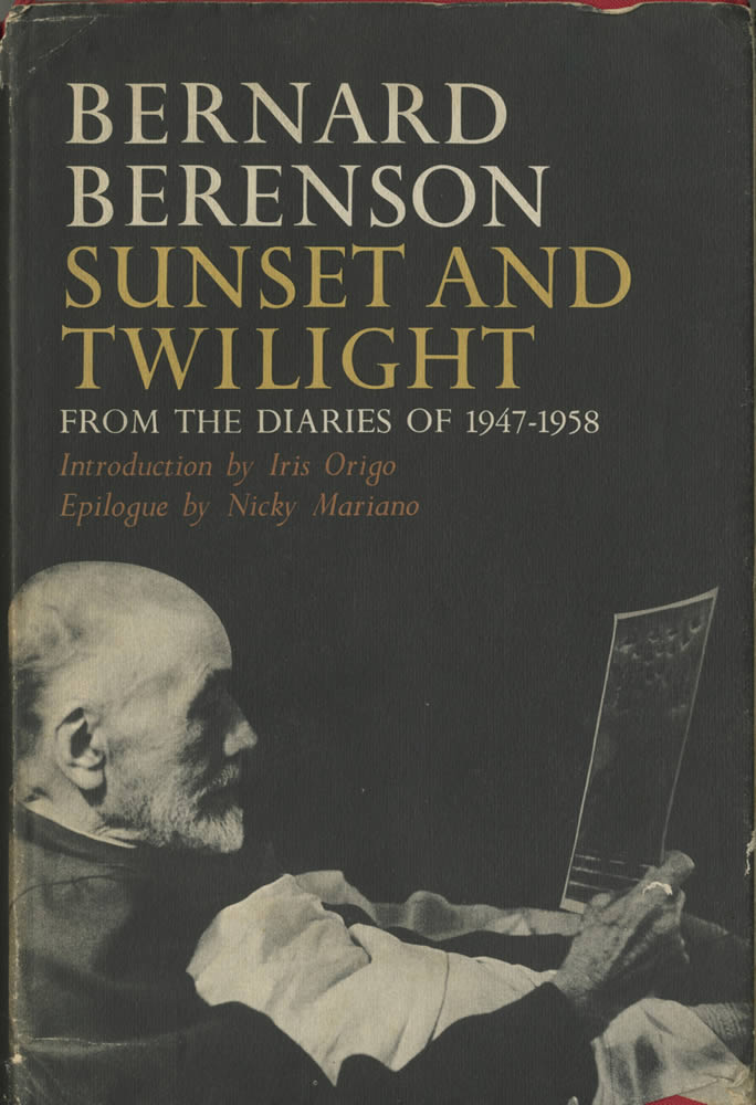 Bernard Berenson, Sunset and Twilight, copia di Guglielmo Alberti